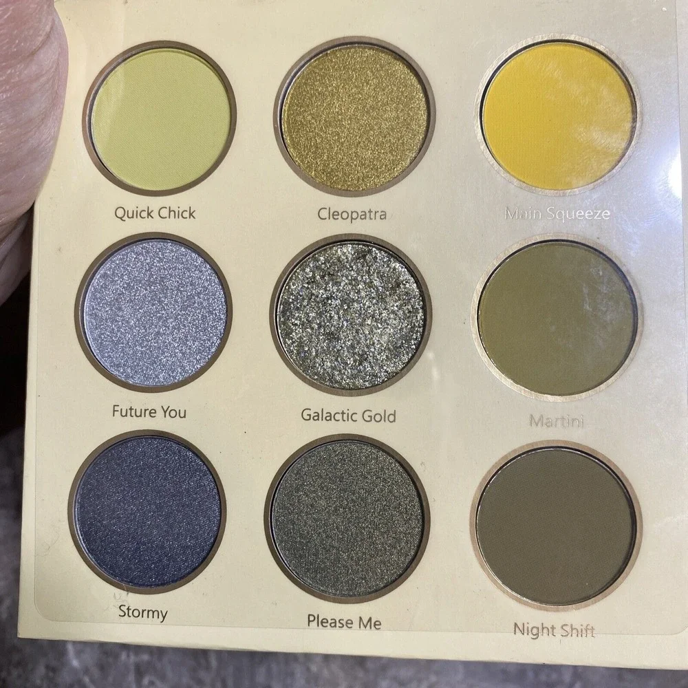 BRAND NEW SHEGLAM Hello Yellow Eyeshadow Palette 9 Shades‎